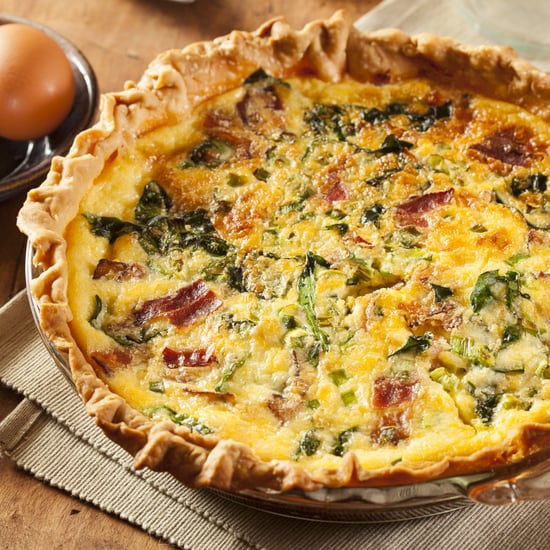 Bacon, Cheddar, and Grits Quiche Recipe