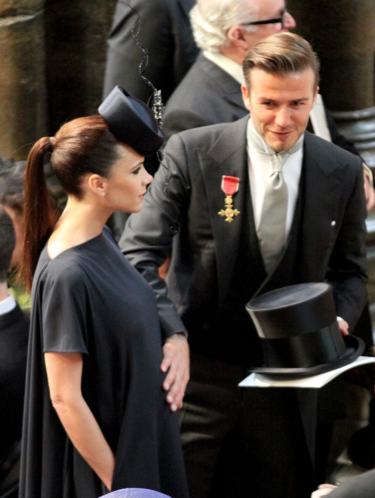 Victoria Beckham's Outfits at the Royal Weddings