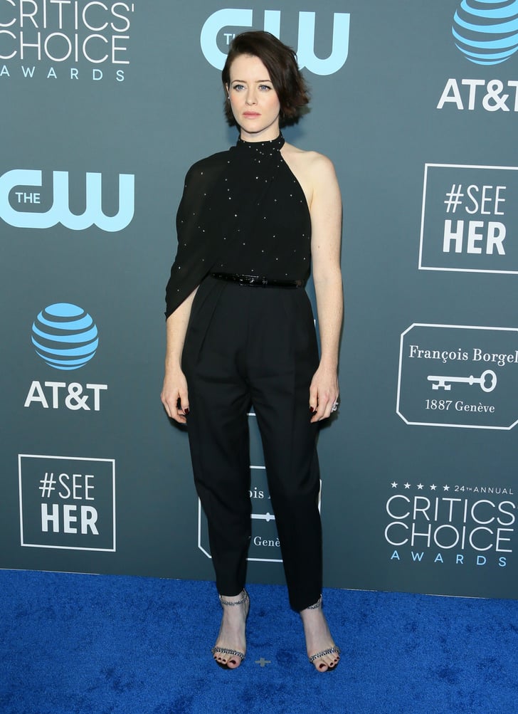 Claire Foy at the 2019 Critics' Choice Awards | Critics' Choice Red