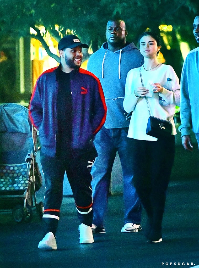Selena Gomez and The Weeknd at Disneyland August 2017