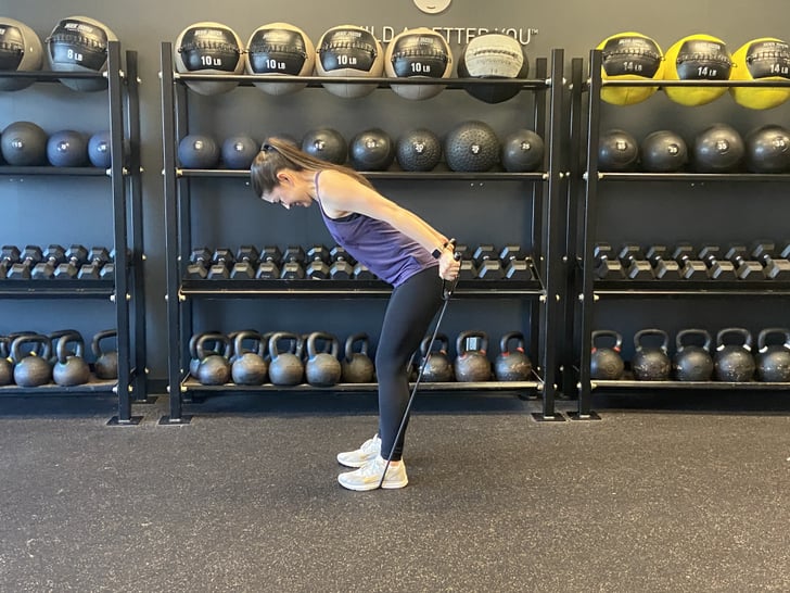 Triceps Kickback ResistanceBand Exercises