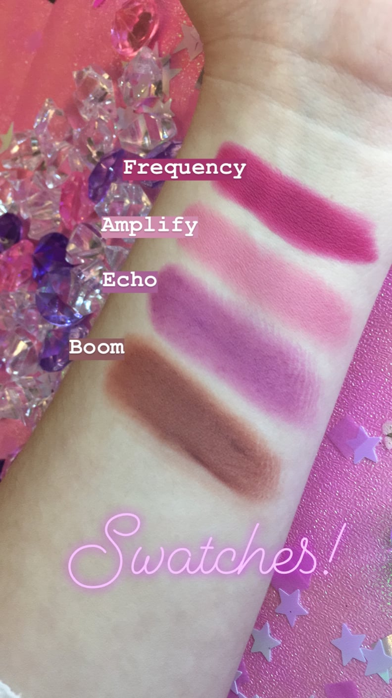 Urban Decay Lo-Fi Lip Mousse Swatches