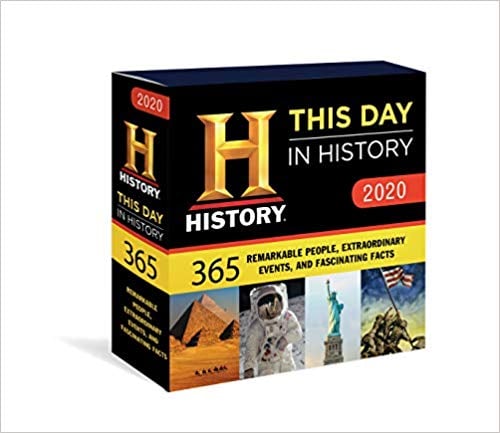 2020 History Channel This Day in History Boxed Calendar