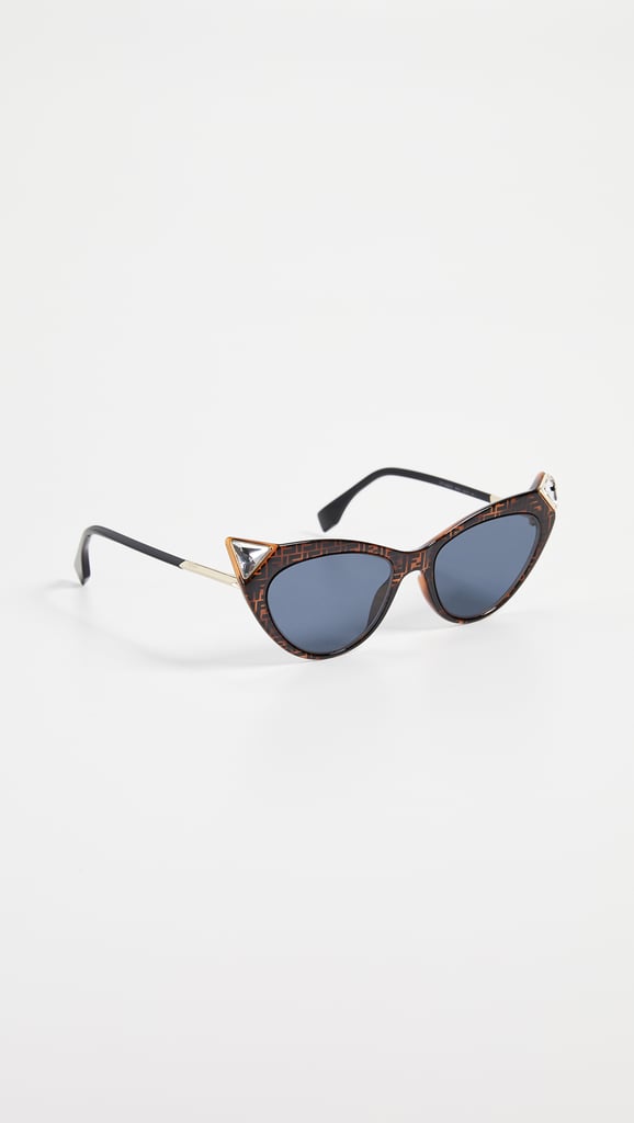 Fendi Logo Cat-Eye Sunglasses
