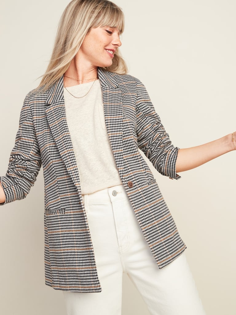 Patterned Blazer