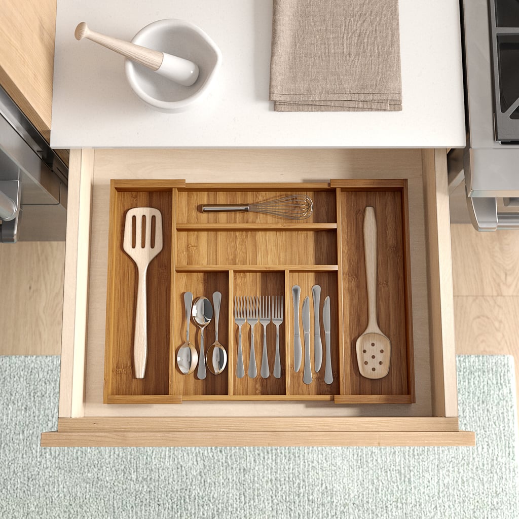 Hallie Adjustable Flatware & Kitchen Utensils Drawer Organiser