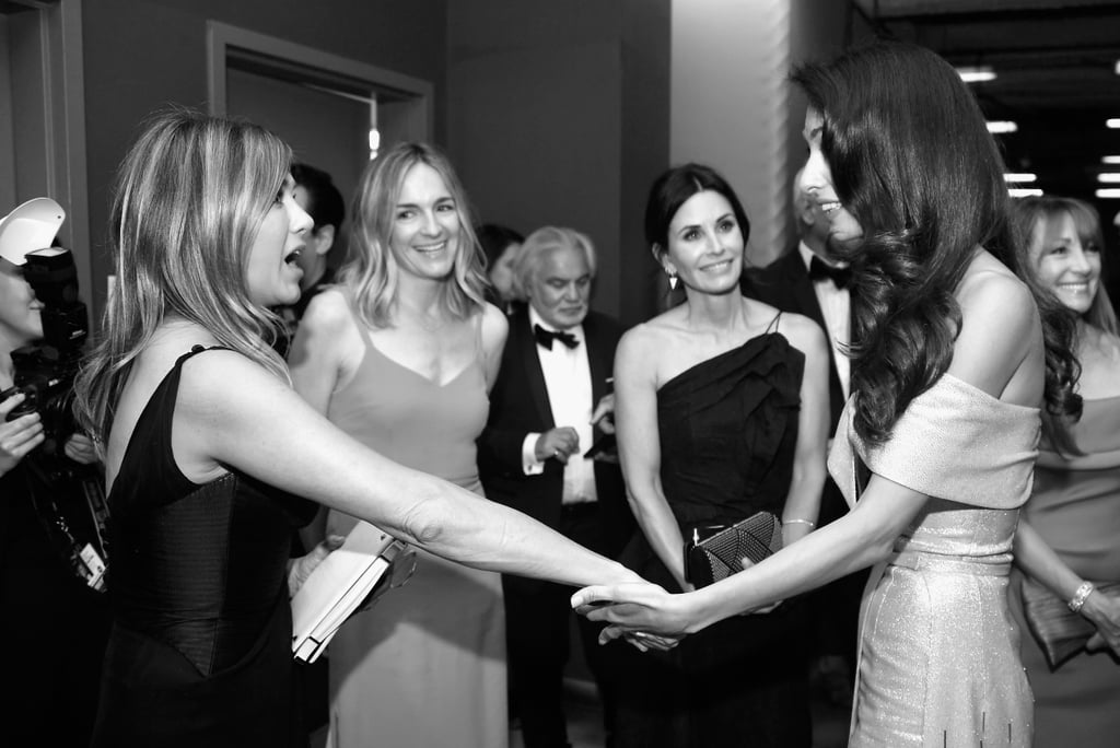 Jennifer Aniston and Courteney Cox at AFI Gala June 2018