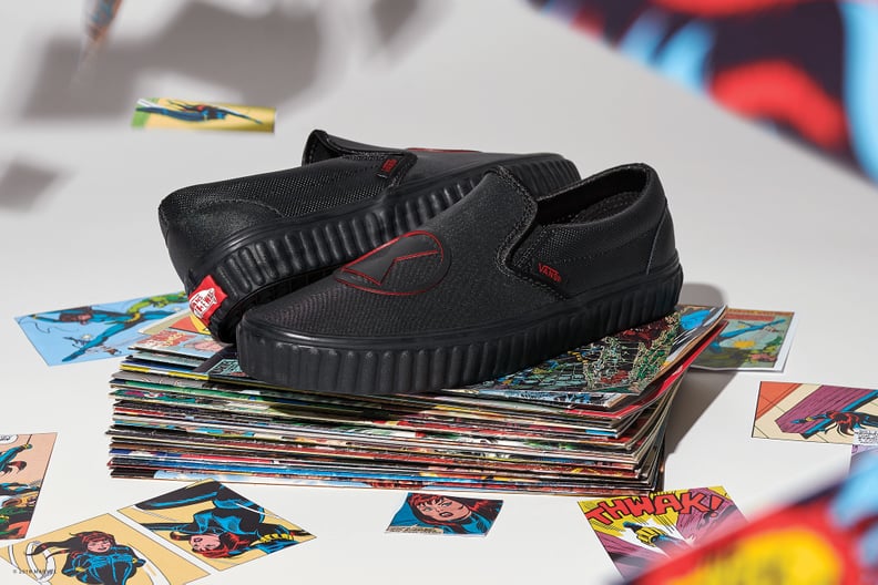 Vans x Marvel Black Widow Classic Slip-On