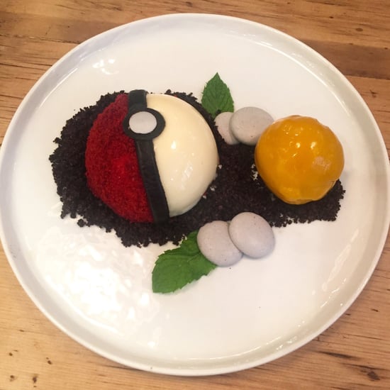 Pokemon Ball Dessert in NYC