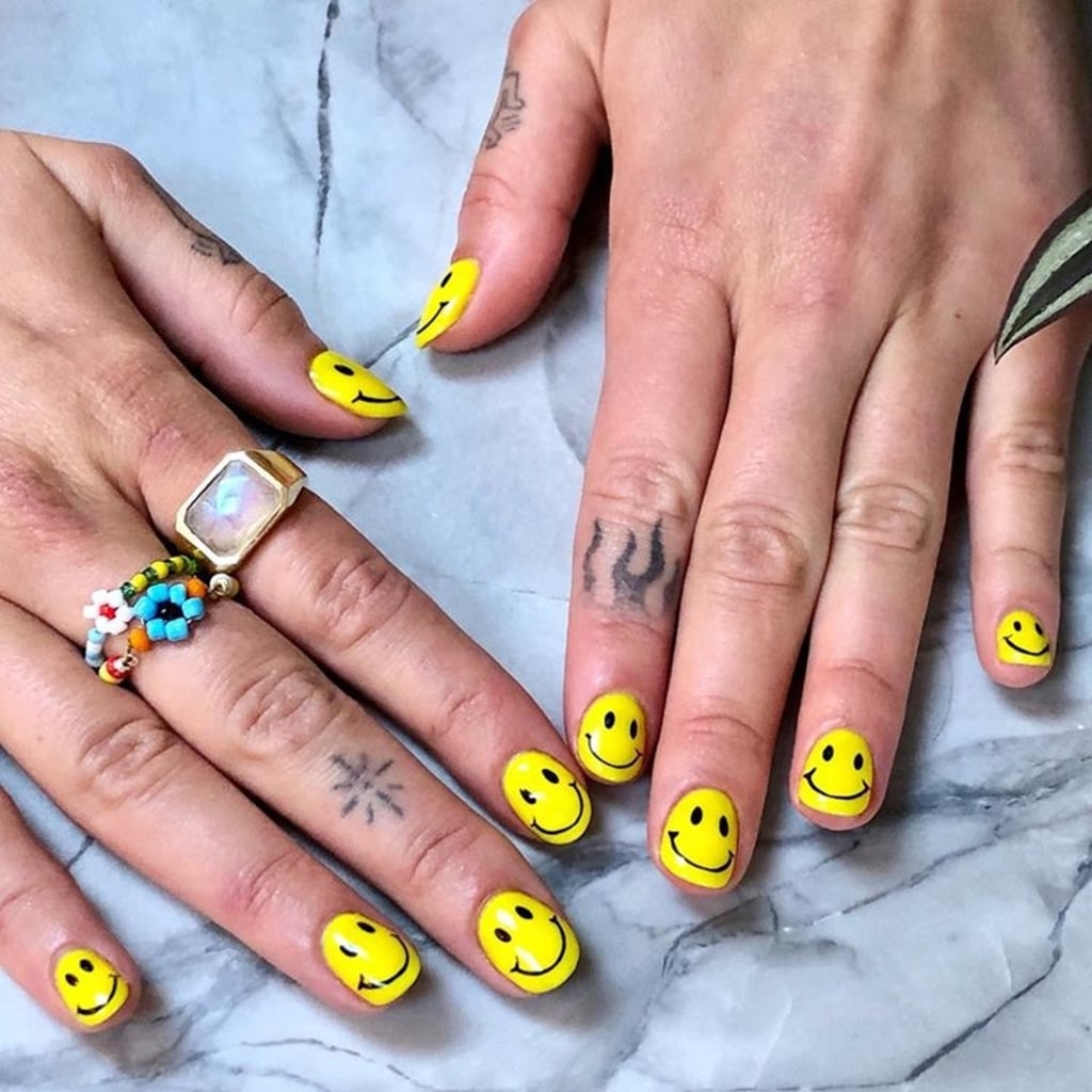 Best Celebrity Manicures After Lockdown Popsugar Beauty Justine skye had a crazy colorful manicure: best celebrity manicures after lockdown