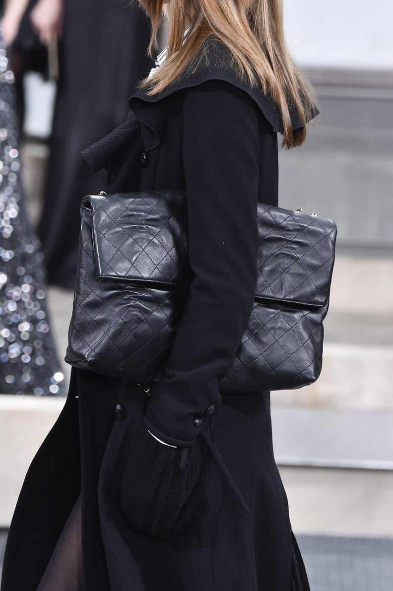 A Chanel Bag on the Runway During Paris Fashion Week