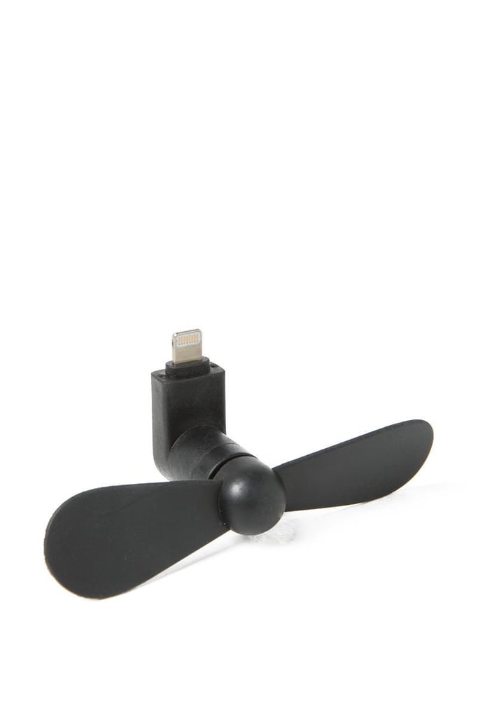Black iPhone USB Fan ($5)