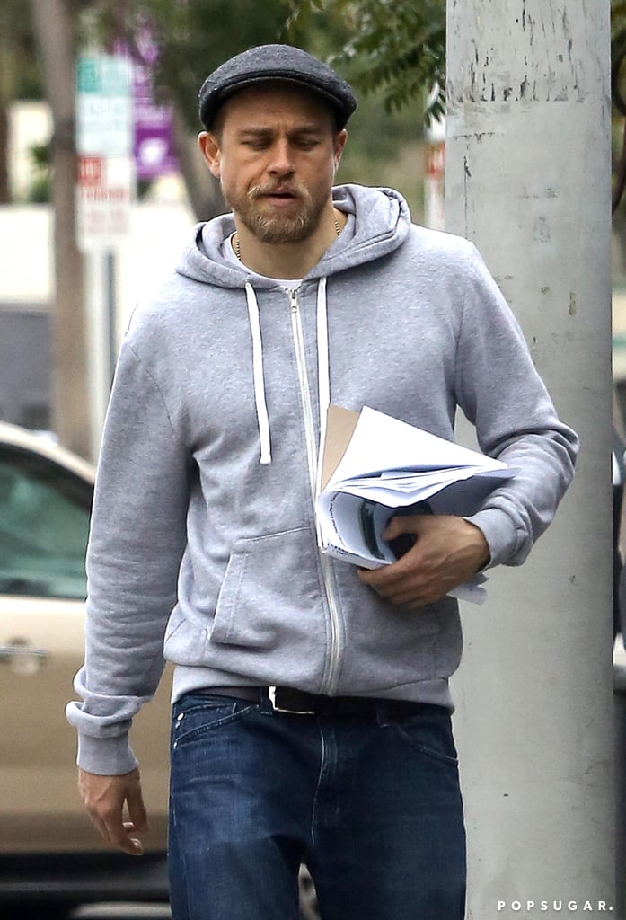 Charlie Hunnam and Morgana McNelis Shopping in LA Pictures
