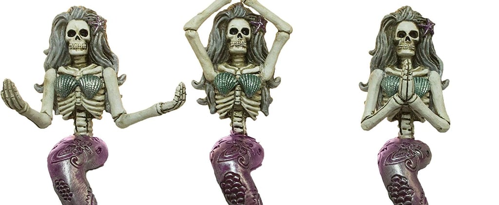 These Dead Mermaid Yoga Skeletons Are Hauntingly Beautiful
