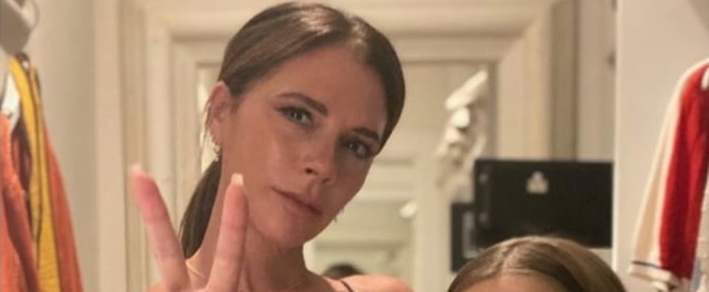Victoria Beckham and Harper Wearing Matching "Posh and Baby Posh" Slip Dresses Is Too Cute