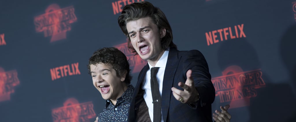 Pictures of Joe Keery and Gaten Matarazzo