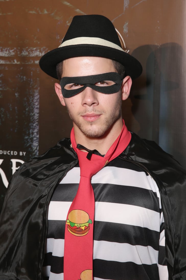 Nick Jonas Hamburglar Halloween Costume Pictures | POPSUGAR Celebrity ...