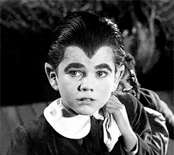 She nails the tiny werewolf's widow's peak, no?