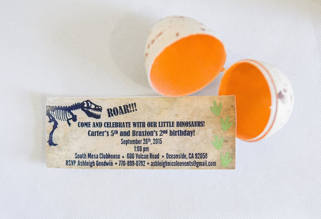 Dinosaur Kids' Birthday Party Ideas