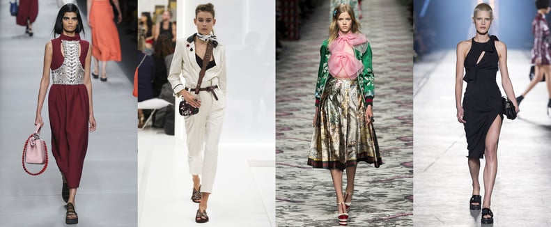 Milan Fashion Week Trends Spring 2016 | POPSUGAR Fashion