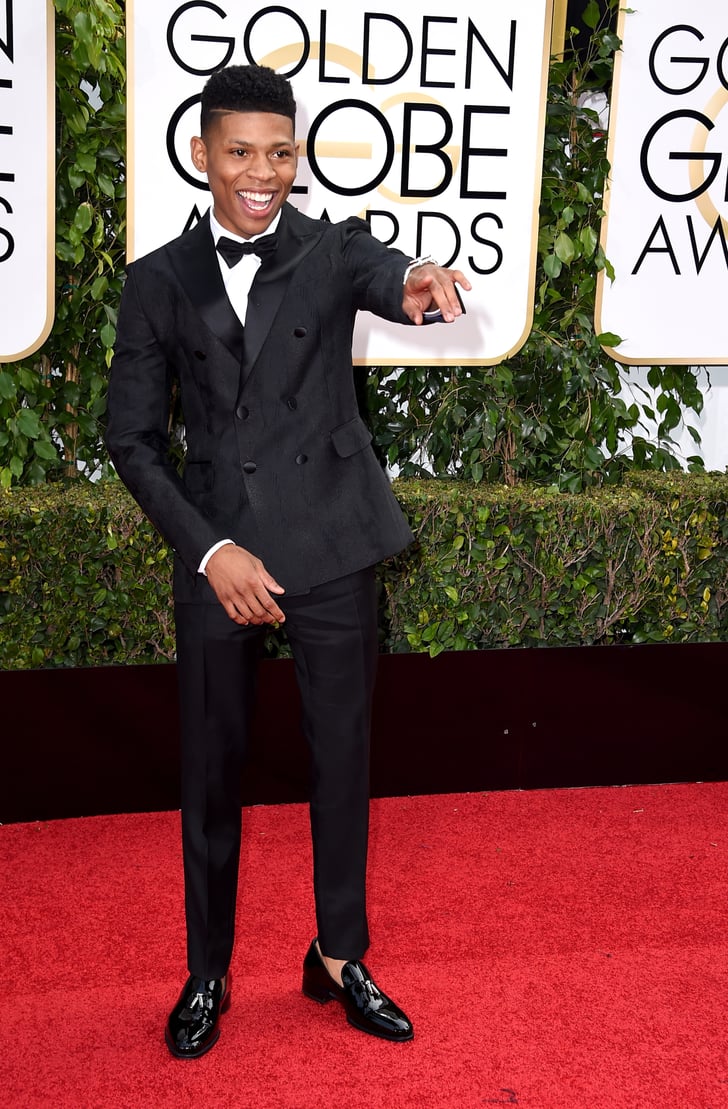Pictured: Bryshere Y. Gray | Hot Guys at the Golden Globe Awards 2016