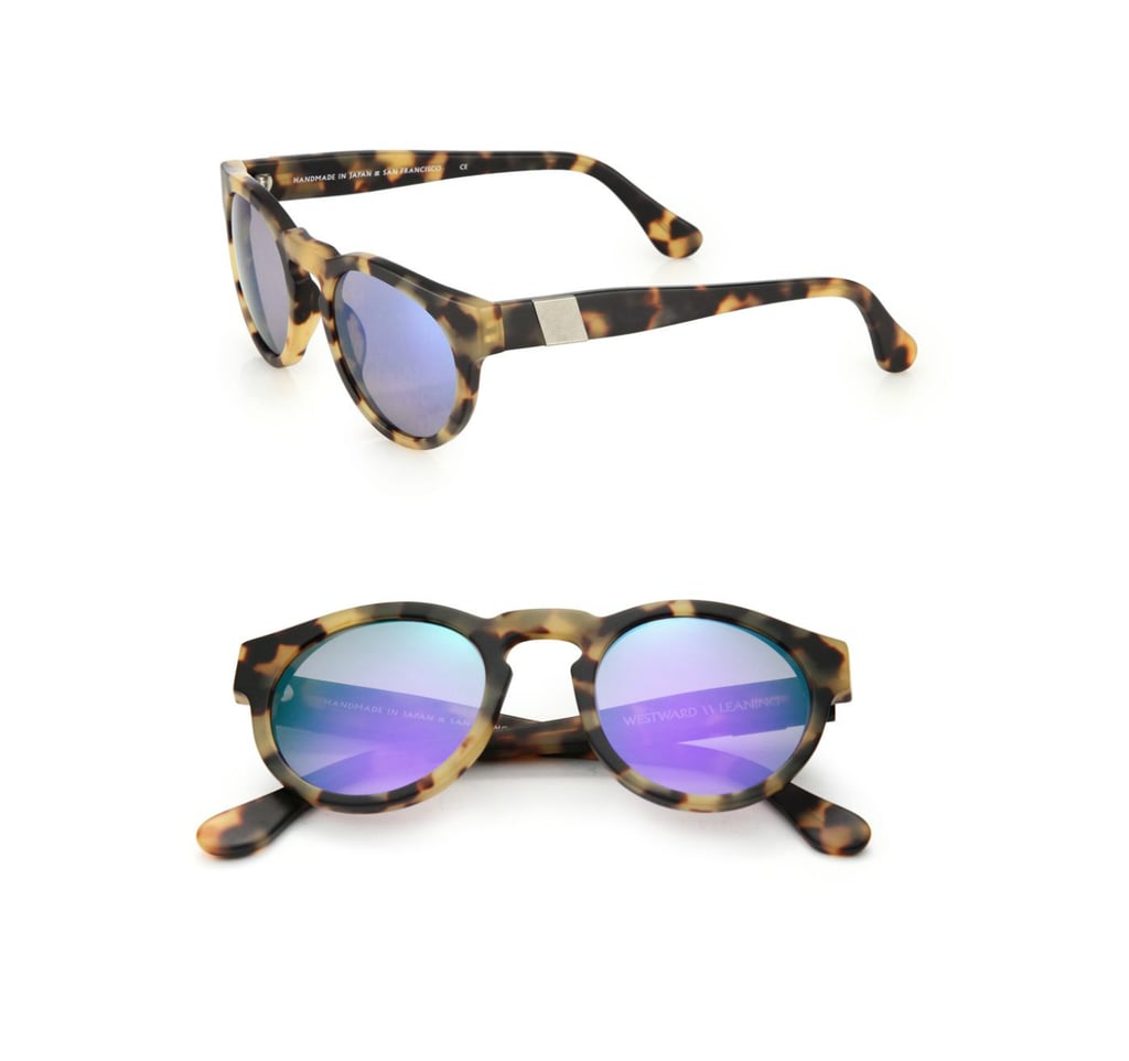 Westward Leaning Voyager 48MM Round Sunglasses ($195)