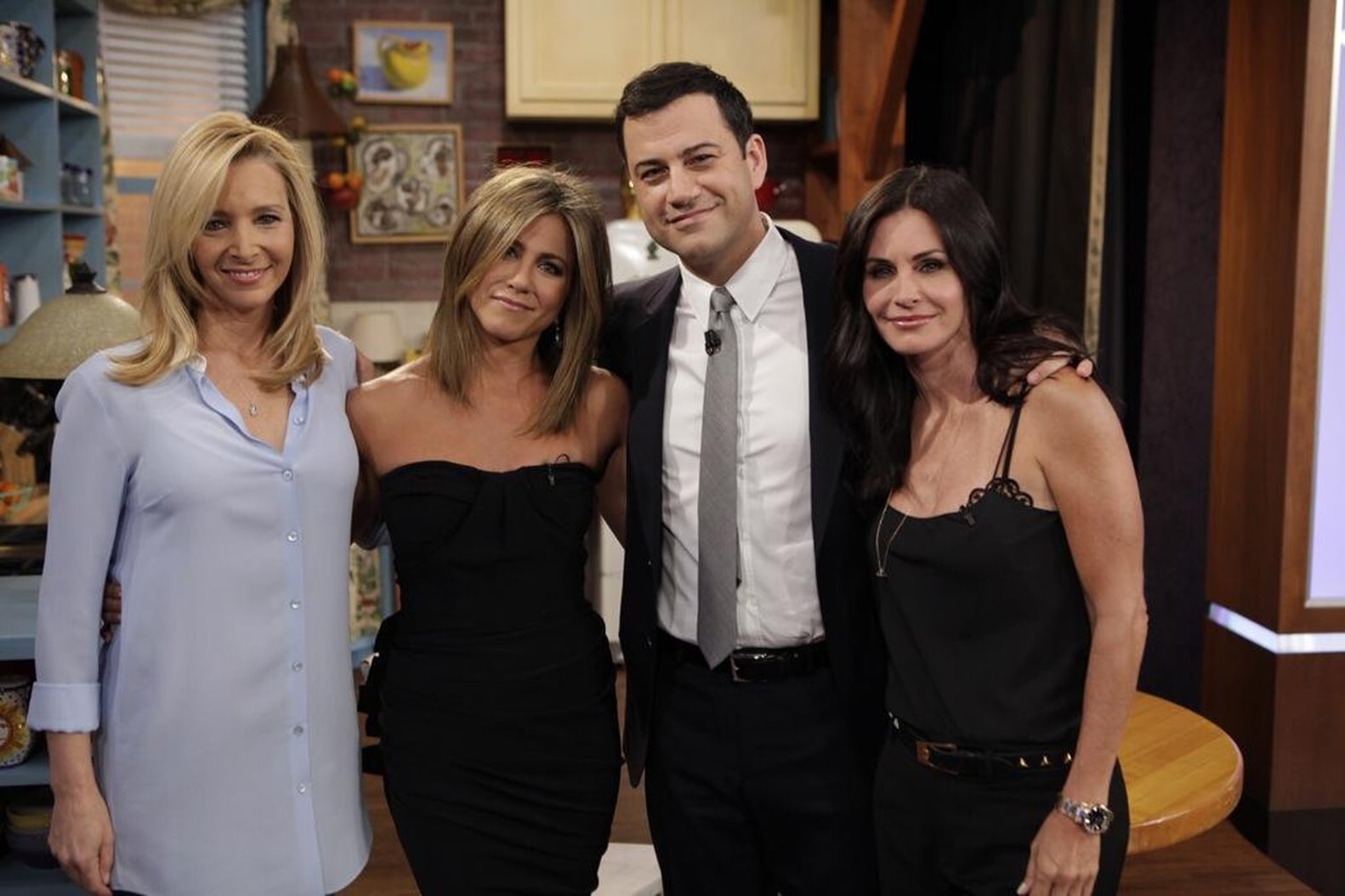 Friends TV Show Reunion on Jimmy Kimmel Live PS Celebrity