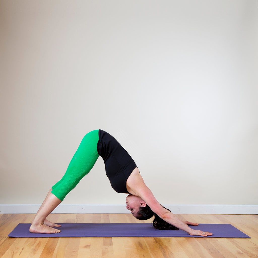 Cooldown, Exercise 1: Downward Dog With Heel Lift