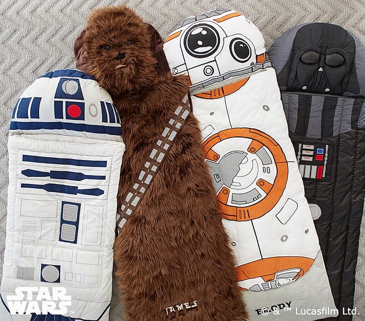 star wars sleeping bag