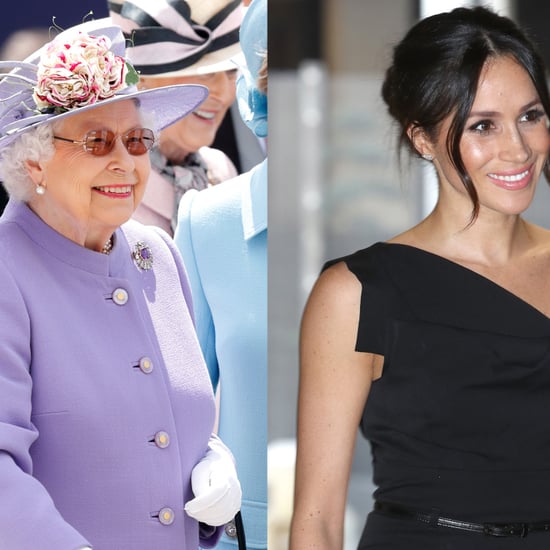 Queen Elizabeth II and Meghan Markle Ride the Royal Train