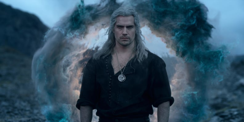 Henry Cavill in the Witcher