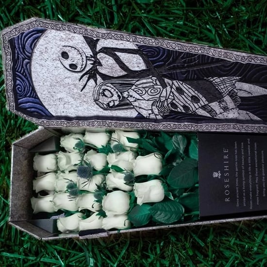 These Nightmare Before Christmas Flowers Come in a Coffin