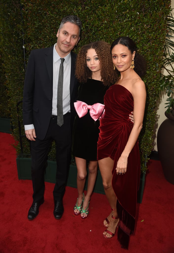 Thandie Newton and Her Family at the Dumbo Premiere in LA