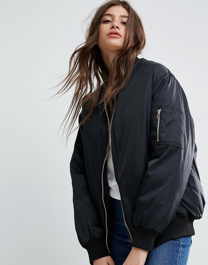 Asos Oversized Bomber Jacket