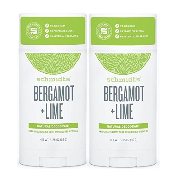 Schmidt's Bergamot + Lime Natural Deodorant