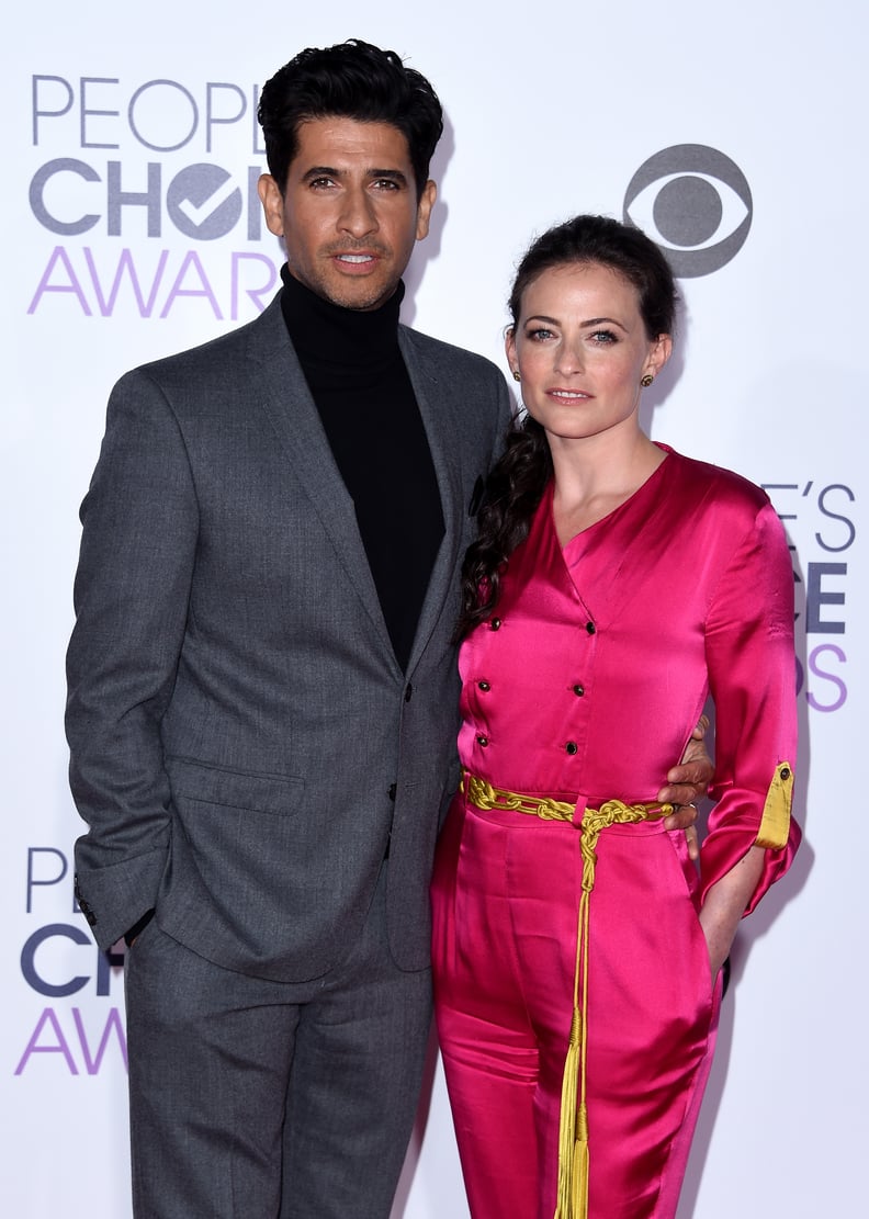 Raza Jaffrey and Lara Pulver