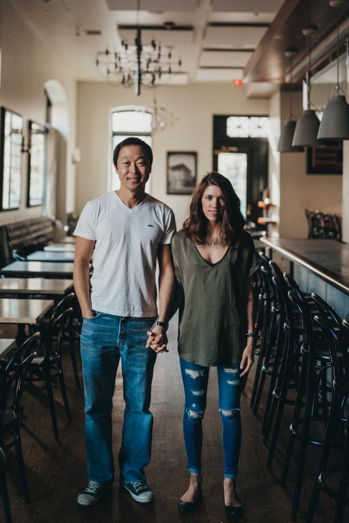 Romantic Loft Engagement Shoot