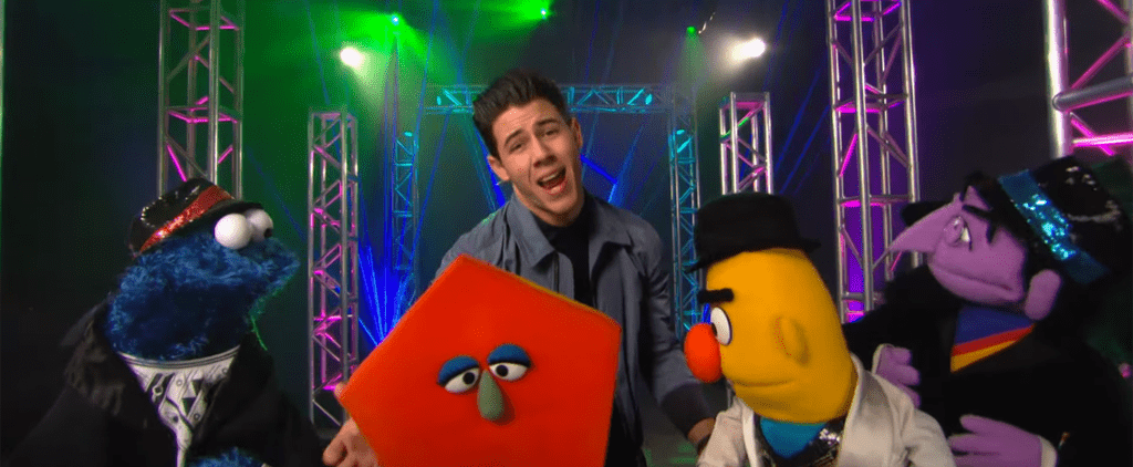 Nick Jonas Sesame Street Music Video About Shapes