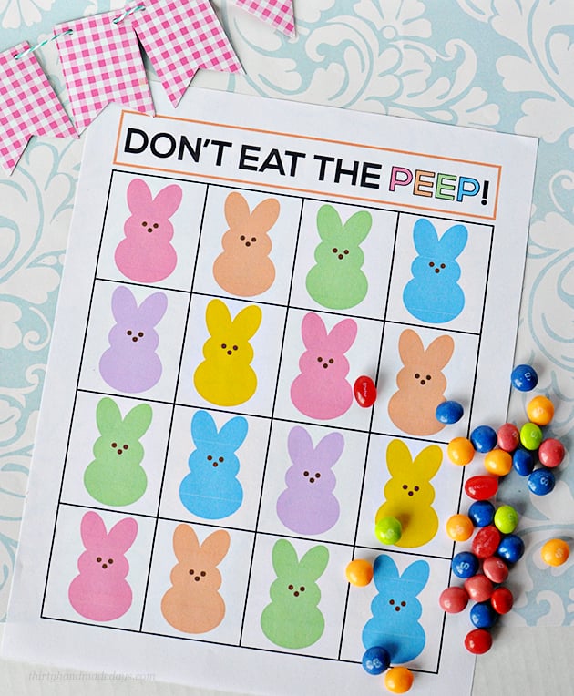 Don't Eat the Peep Game