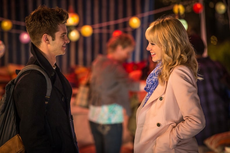 THE AMAZING SPIDER-MAN 2, l-r:  Andrew Garfield, Emma Stone, 2014, ph: Niko Tavernise/Columbia Pictures/courtesy Everett Collection