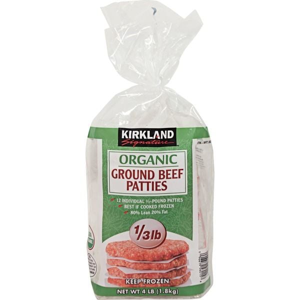 Organic Ground Beef Patties