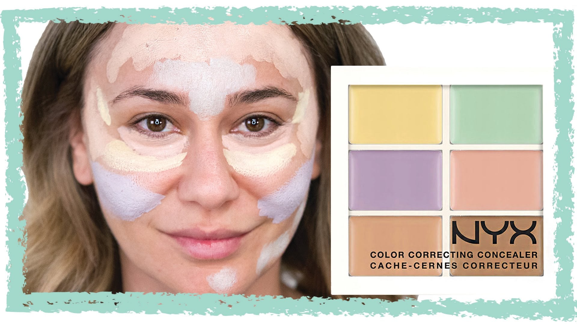 How To Use The Nyx Color Correcting Palette 12 Color Correcting Tutorials That Will Change The Way You Apply Concealer Popsugar Beauty