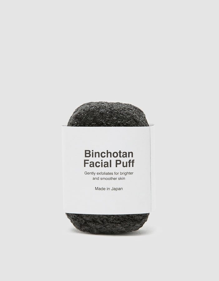 Charcoal facial puff