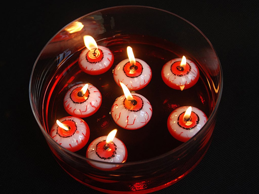 Floating Eyeball Halloween Candles