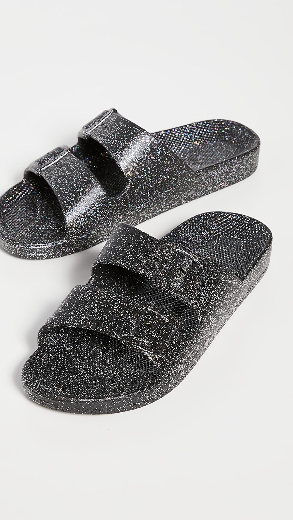 freedom moses glitter slides