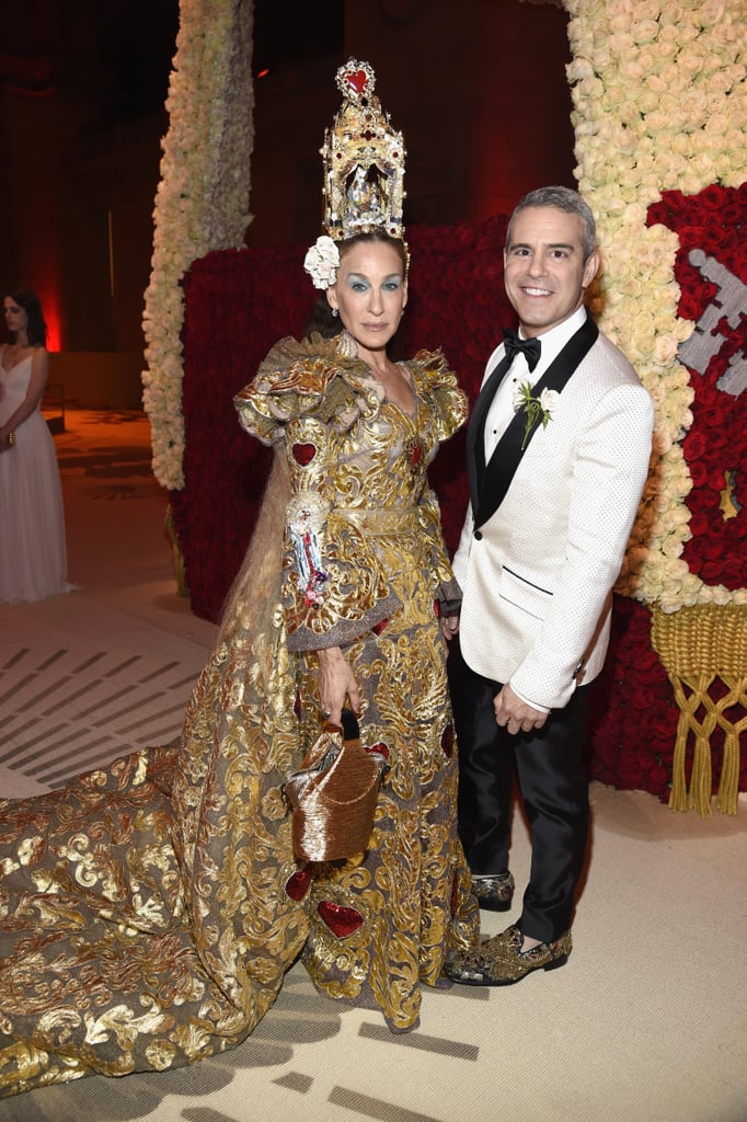 Pictured: Sarah Jessica Parker and Andy Cohen