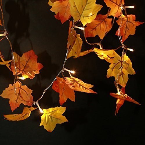 Leaf Garland Fall Porch Decor From Amazon POPSUGAR Home Photo 10