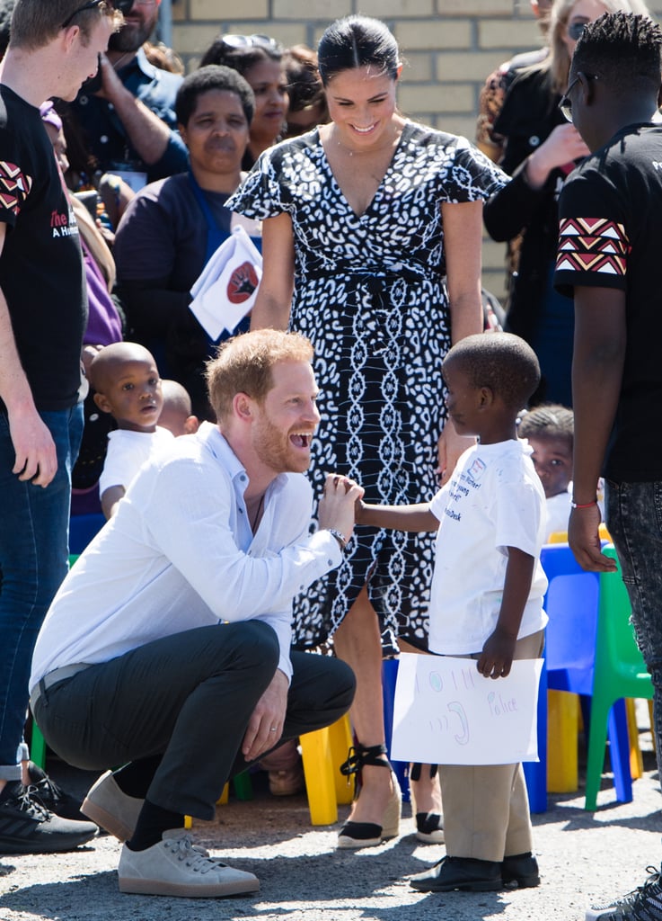 When He Seemed Genuinely Excited to Meet This Little Boy During His Southern Africa Tour