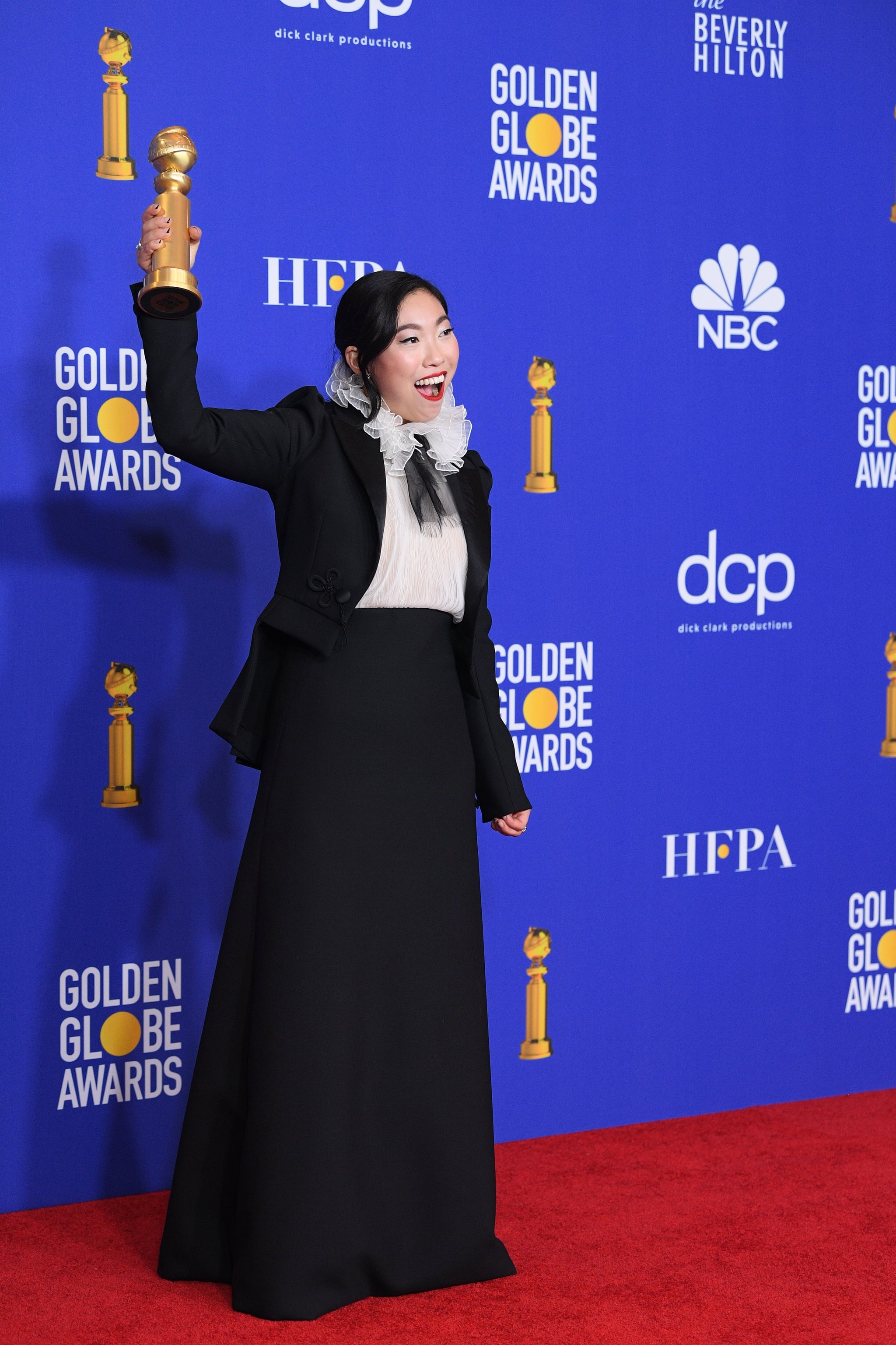 Awkwafina S Speech At The 2020 Golden Globes Video Popsugar Entertainment And just filming this story. speech at the 2020 golden globes video