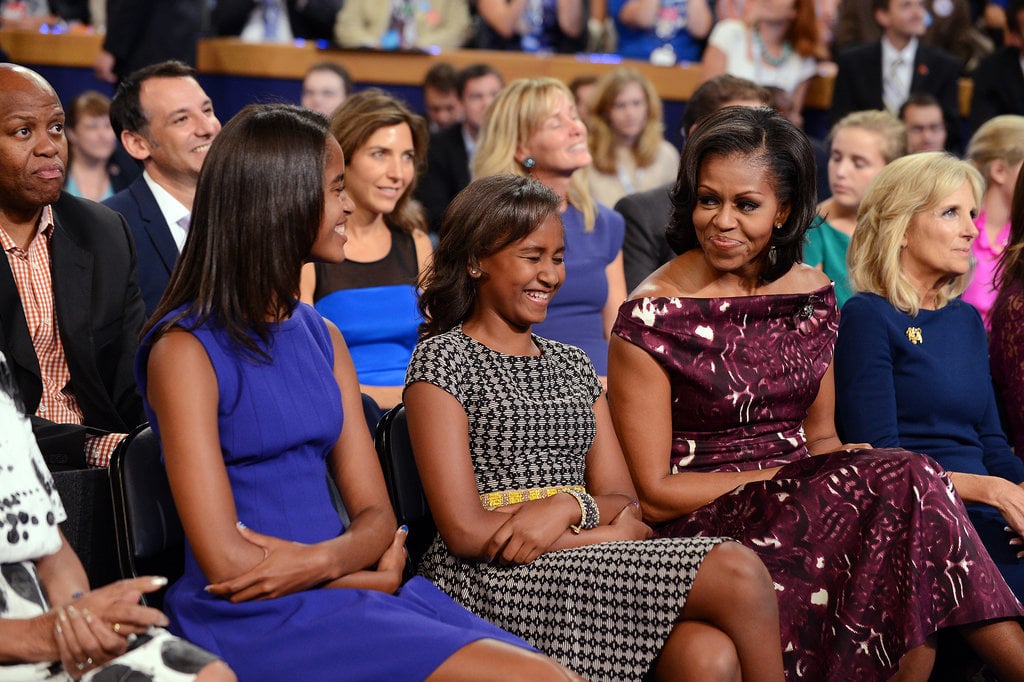 When Michelle Had Them Both Cracking Up in 2012